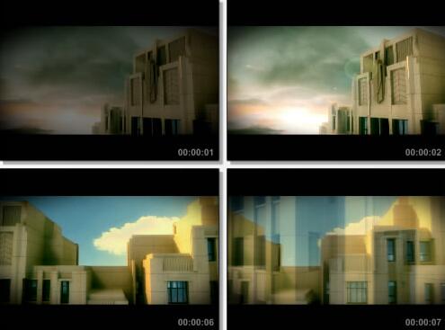 Art Deco建筑动画片段第三部