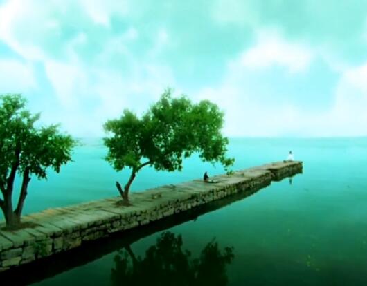 太湖风景实拍片段