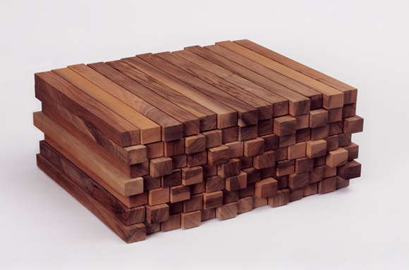 木条拼凑式橱柜