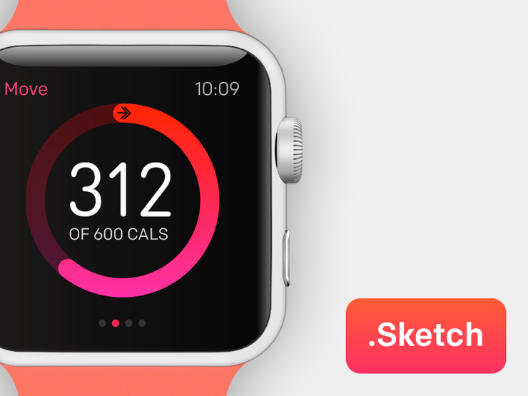 苹果公司Apple watch智能手表设计