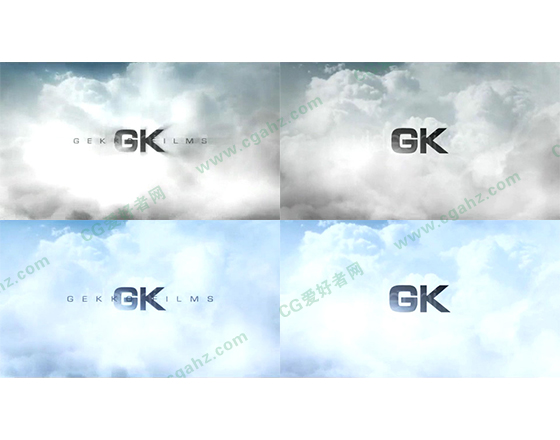 大气的电影logo标志开场AE源文件