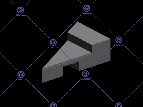 三角形阶梯椅3D模型下载