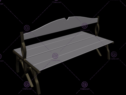 四人椅3D模型免费下载