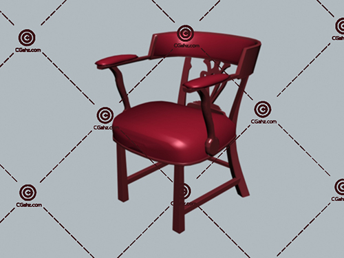 家庭专用椅子3D模型