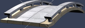 拱桥3D模型下载