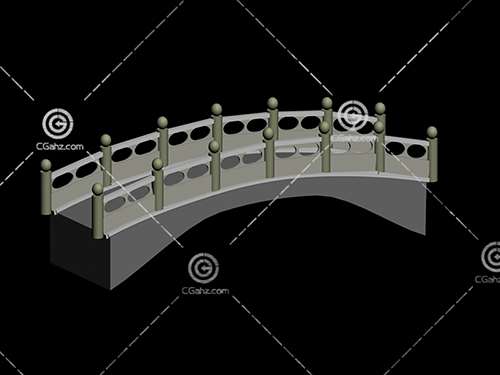 常见的小拱桥模型下载